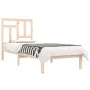 Solid pine wood bed frame 90x200 cm by vidaXL, Beds and slatted bases - Ref: Foro24-3104528, Price: 82,96 €, Discount: %
