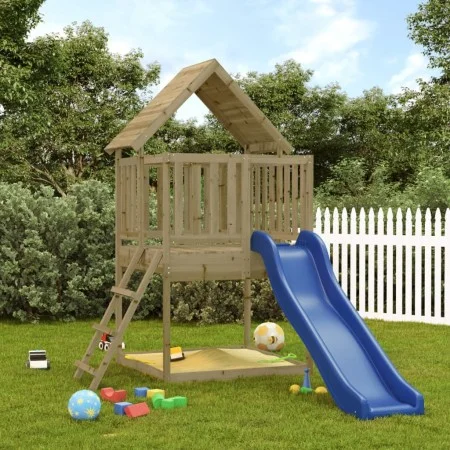 Impregnated pine wood outdoor playground by vidaXL, Swings and play structures - Ref: Foro24-3155935, Price: 393,84 €, Discou...