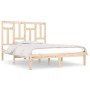 Solid pine wood bed frame 120x200 cm by vidaXL, Beds and slatted bases - Ref: Foro24-3104538, Price: 109,59 €, Discount: %