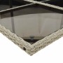 Set comedor de jardín 9 pzas cojines ratán sintético gris claro