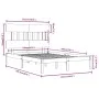 Estructura de cama madera maciza blanca 120x200 cm de vidaXL, Camas y somieres - Ref: Foro24-3104734, Precio: 110,42 €, Descu...