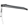 Retractable aluminum awning and anthracite gray fabric 3x2.5 m by vidaXL, Awnings - Ref: Foro24-3154611, Price: 508,88 €, Dis...
