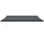 Toldo retráctil aluminio y tela gris antracita 4x3 m de vidaXL, Toldos - Ref: Foro24-3154613, Precio: 796,12 €, Descuento: %