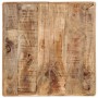 Mesa de bistró madera de mango rugosa 60x60x77 cm