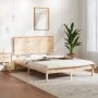 Solid pine wood bed frame 120x200 cm by vidaXL, Beds and slatted bases - Ref: Foro24-3104798, Price: 116,20 €, Discount: %