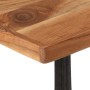Mesa de bistró madera maciza de acacia 60x60x76 cm