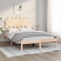 Solid wood bed frame 120x200 cm by vidaXL, Beds and slatted bases - Ref: Foro24-3104863, Price: 107,76 €, Discount: %