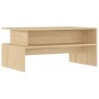 Mesa de centro madera de ingeniería roble Sonoma 90x55x42,5 cm de vidaXL, Mesas de centro - Ref: Foro24-834280, Precio: 52,82...
