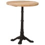 Mesa de bistró madera de mango rugosa Ø60x76 cm