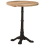 Mesa de bistró madera de mango rugosa Ø60x76 cm