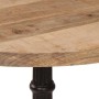 Mesa de bistró madera de mango rugosa Ø60x76 cm