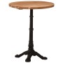 Mesa de bistró madera maciza de acacia Ø60x76 cm