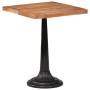 Mesa de bistró madera maciza de acacia 60x60x76 cm
