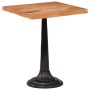Mesa de bistró madera maciza de acacia 60x60x76 cm