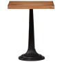 Mesa de bistró madera maciza de acacia 60x60x76 cm