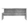 Betongrauer Couchtisch aus Holzwerkstoff, 90 x 55 x 42,5 cm von vidaXL, Couchtisch - Ref: Foro24-834281, Preis: 62,39 €, Raba...