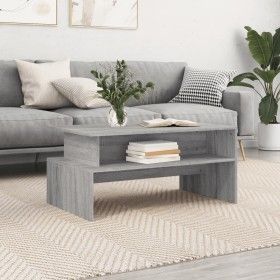 Sonoma-Couchtisch aus grauem Holzwerkstoff, 90 x 55 x 42,5 cm von vidaXL, Couchtisch - Ref: Foro24-834284, Preis: 51,26 €, Ra...