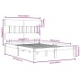 Solid wood bed frame 120x190 cm by vidaXL, Beds and slatted bases - Ref: Foro24-3104708, Price: 109,94 €, Discount: %