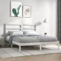 White solid pine wood bed frame 140x190 cm by vidaXL, Beds and slatted bases - Ref: Foro24-3104914, Price: 114,08 €, Discount: %