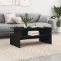Engineered wood black coffee table 90x55x42.5 cm by vidaXL, Coffee table - Ref: Foro24-834279, Price: 51,10 €, Discount: %