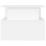 White engineered wood coffee table 90x55x42.5 cm by vidaXL, Coffee table - Ref: Foro24-834278, Price: 43,37 €, Discount: %