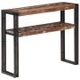 Mesa consola de madera maciza reciclada 90x30x75 cm