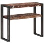 Mesa consola de madera maciza reciclada 90x30x75 cm