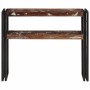 Mesa consola de madera maciza reciclada 90x30x75 cm