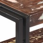 Mesa consola de madera maciza reciclada 90x30x75 cm