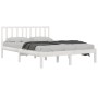Estructura de cama madera maciza de pino blanco 200x200 cm de vidaXL, Camas y somieres - Ref: Foro24-3105092, Precio: 138,32 ...