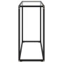 Transparent tempered glass console table 80x35x75 cm by vidaXL, Side tables - Ref: Foro24-322807, Price: 55,53 €, Discount: %