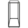 Transparent tempered glass console table 80x35x75 cm by vidaXL, Side tables - Ref: Foro24-322807, Price: 54,29 €, Discount: %