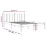 Solid white pine wood bed frame 120x200 cm by vidaXL, Beds and slatted bases - Ref: Foro24-3105067, Price: 117,10 €, Discount: %