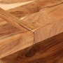Mesa consola de madera maciza de acacia 150x30x75 cm