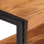 Mesa consola de madera maciza de acacia 150x30x75 cm