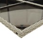 Set comedor jardín y cojines 13 pzas ratán sintético gris claro