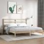 Bettgestell aus massivem Kiefernholz, 200 x 200 cm von vidaXL, Betten und Lattenroste - Ref: Foro24-3104953, Preis: 120,31 €,...