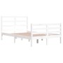 Estructura de cama madera maciza de pino blanco 120x200 cm de vidaXL, Camas y somieres - Ref: Foro24-3105002, Precio: 119,72 ...