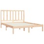 Estructura de cama madera maciza de pino 120x200 cm de vidaXL, Camas y somieres - Ref: Foro24-3105155, Precio: 107,73 €, Desc...