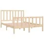 Solid wood bed frame 120x190 cm by vidaXL, Beds and slatted bases - Ref: Foro24-3105195, Price: 111,14 €, Discount: %