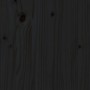 Estructura de cama de madera maciza negra 140x190 cm de vidaXL, Camas y somieres - Ref: Foro24-3105364, Precio: 176,76 €, Des...