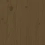 Estructura de cama madera maciza de pino marrón miel 200x200 cm de vidaXL, Camas y somieres - Ref: Foro24-3105428, Precio: 15...