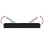 1 pc sun lounger with black synthetic rattan table by vidaXL, Loungers - Ref: Foro24-319634, Price: 164,32 €, Discount: %