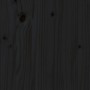 Estructura de cama de madera maciza negra 140x190 cm de vidaXL, Camas y somieres - Ref: Foro24-3105454, Precio: 158,17 €, Des...