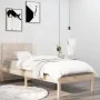 Bettgestell aus massivem Kiefernholz, 90 x 200 cm von vidaXL, Betten und Lattenroste - Ref: Foro24-3105390, Preis: 80,01 €, R...