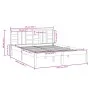 Estructura de cama de madera maciza de pino blanca 120x200 cm de vidaXL, Camas y somieres - Ref: Foro24-3105401, Precio: 112,...