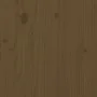 Estructura de cama madera maciza marrón miel 100x200 cm de vidaXL, Camas y somieres - Ref: Foro24-3105463, Precio: 100,21 €, ...