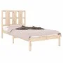 Solid pine wood bed frame 90x200 cm by vidaXL, Beds and slatted bases - Ref: Foro24-3105585, Price: 85,70 €, Discount: %