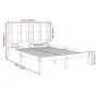 Bettgestell aus Massivholz 120x190 cm von vidaXL, Betten und Lattenroste - Ref: Foro24-3105570, Preis: 114,76 €, Rabatt: %