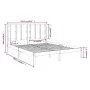 Estructura de cama de madera maciza de pino blanco 160x200 cm de vidaXL, Camas y somieres - Ref: Foro24-3105611, Precio: 137,...
